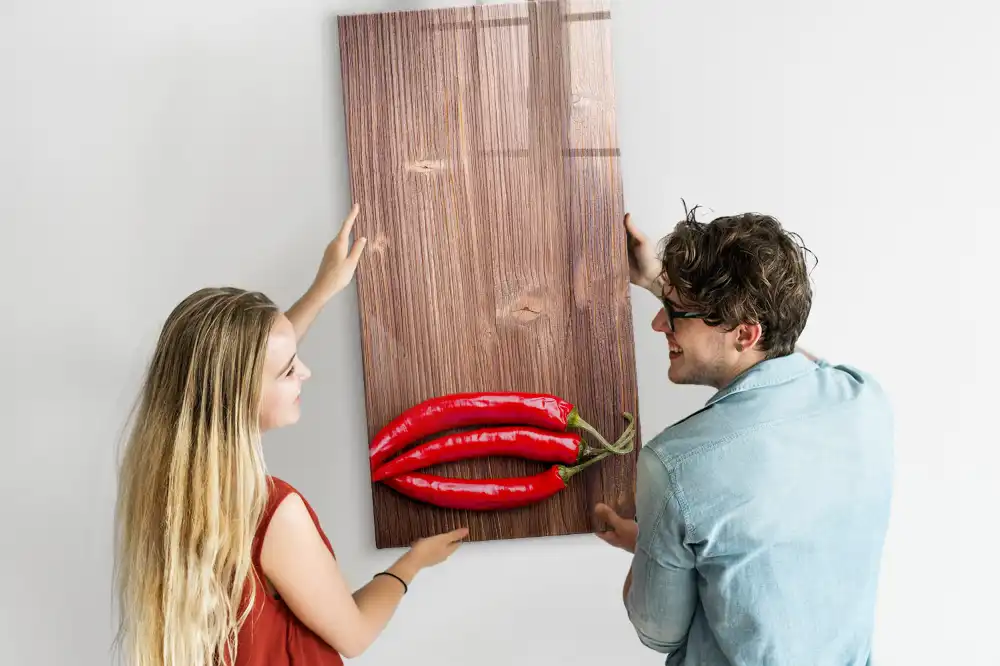 Magnetická kreslicí tabulka Chilli na prkénku