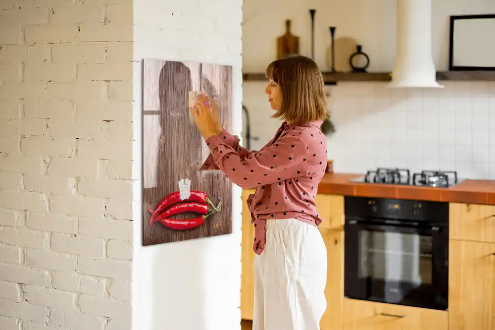 Magnetická kreslicí tabulka Chilli na prkénku