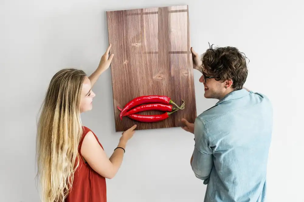 Magnetická kreslicí tabulka Chilli na prkénku