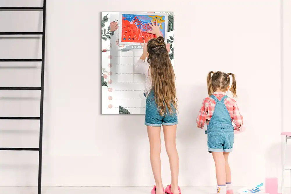 Magnetická kreslící tabule dekorativní pracovní list