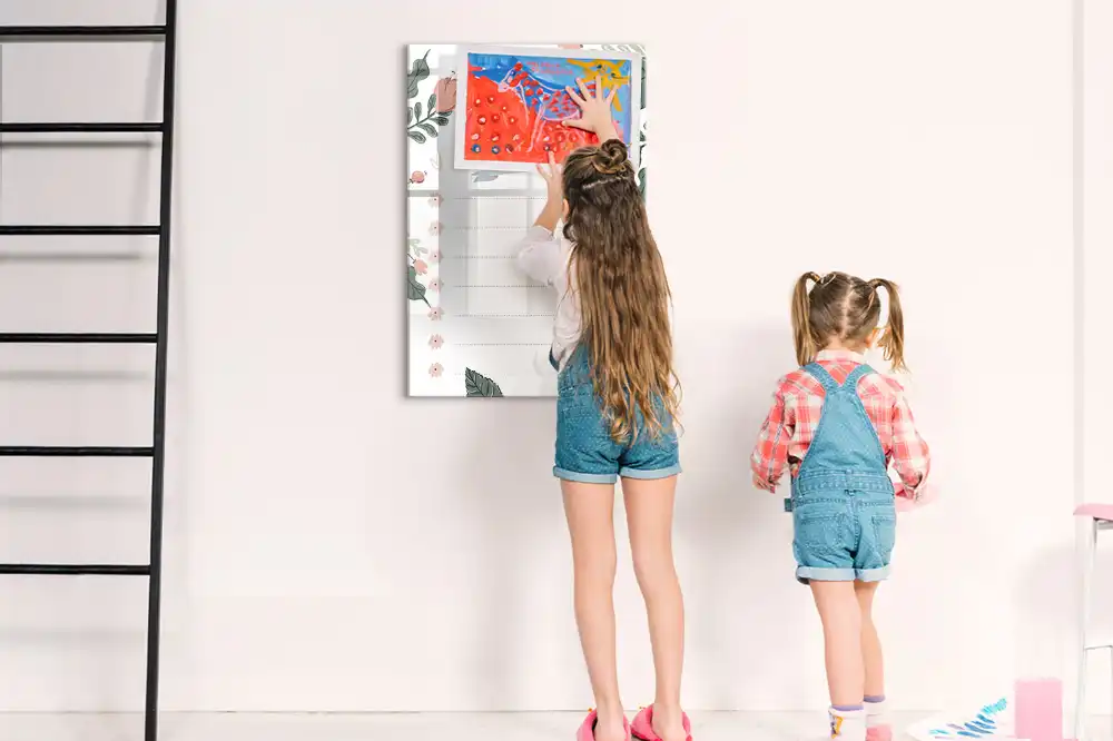 Magnetická kreslící tabule dekorativní pracovní list