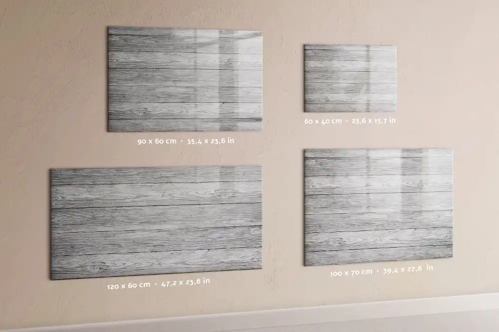 Dřevěná nástěnná magnetická tabule na kreslení