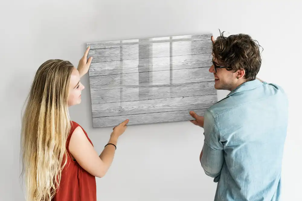 Dřevěná nástěnná magnetická tabule na kreslení