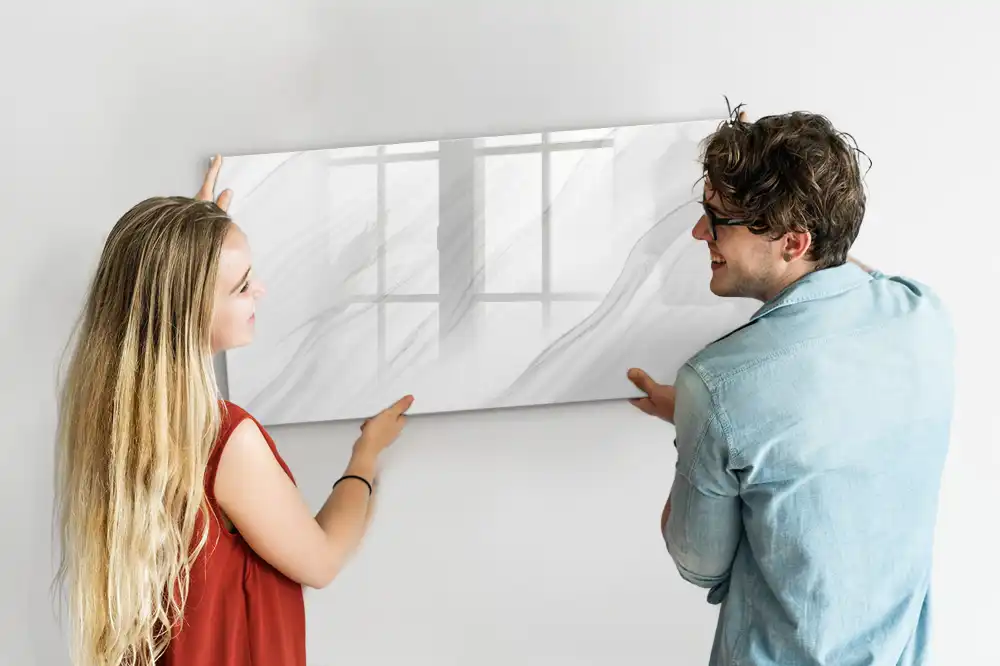 Dětská magnetická kreslící tabule s mramorovým designem