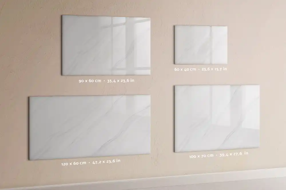 Dětská magnetická kreslící tabule s mramorovým designem