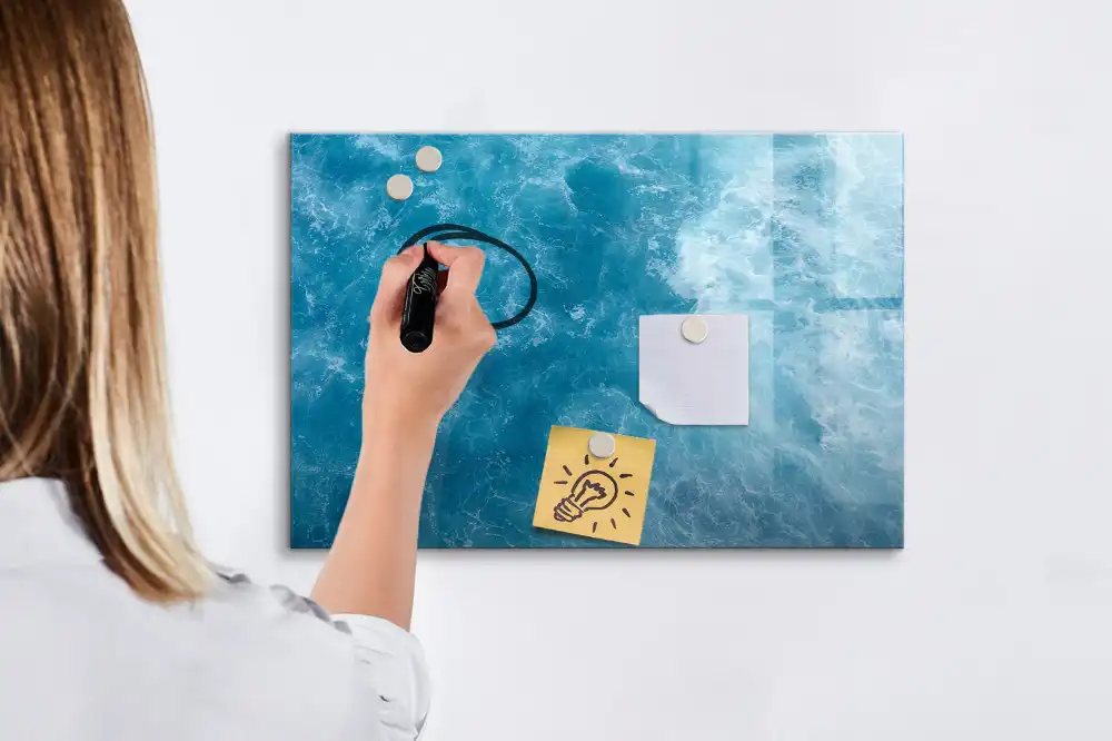 Magnetická kreslící tabule s motivem hlubokého moře