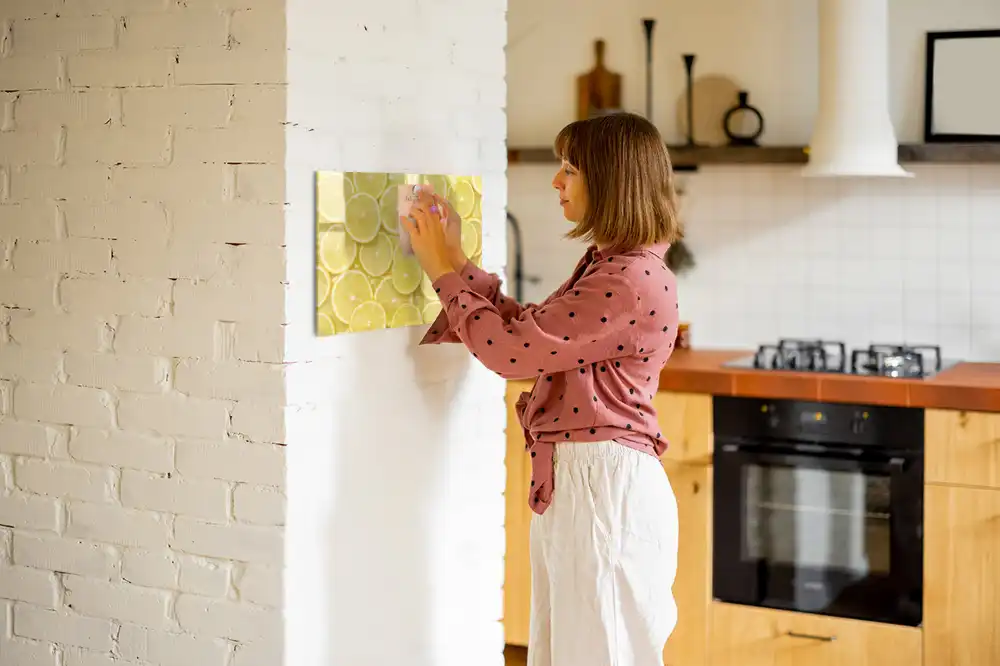 Magnetická kreslicí tabulka s motivem citronu
