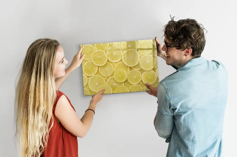 Magnetická kreslicí tabulka s motivem citronu
