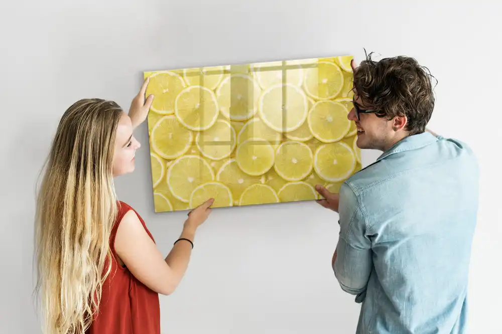 Magnetická kreslicí tabulka s motivem citronu