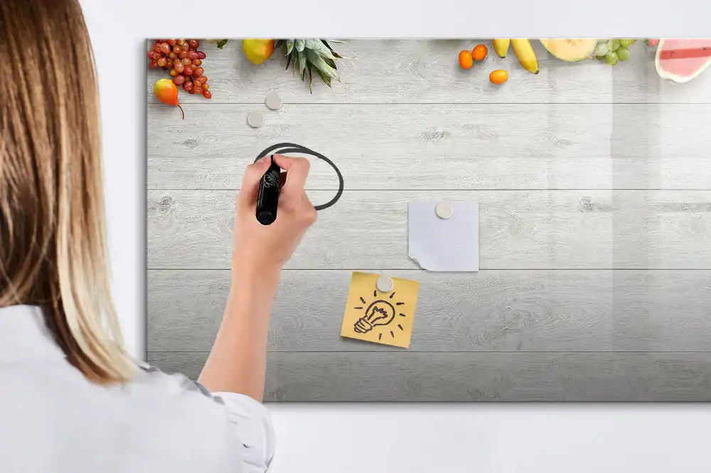 Magnetická kreslicí tabule s motivem ovoce