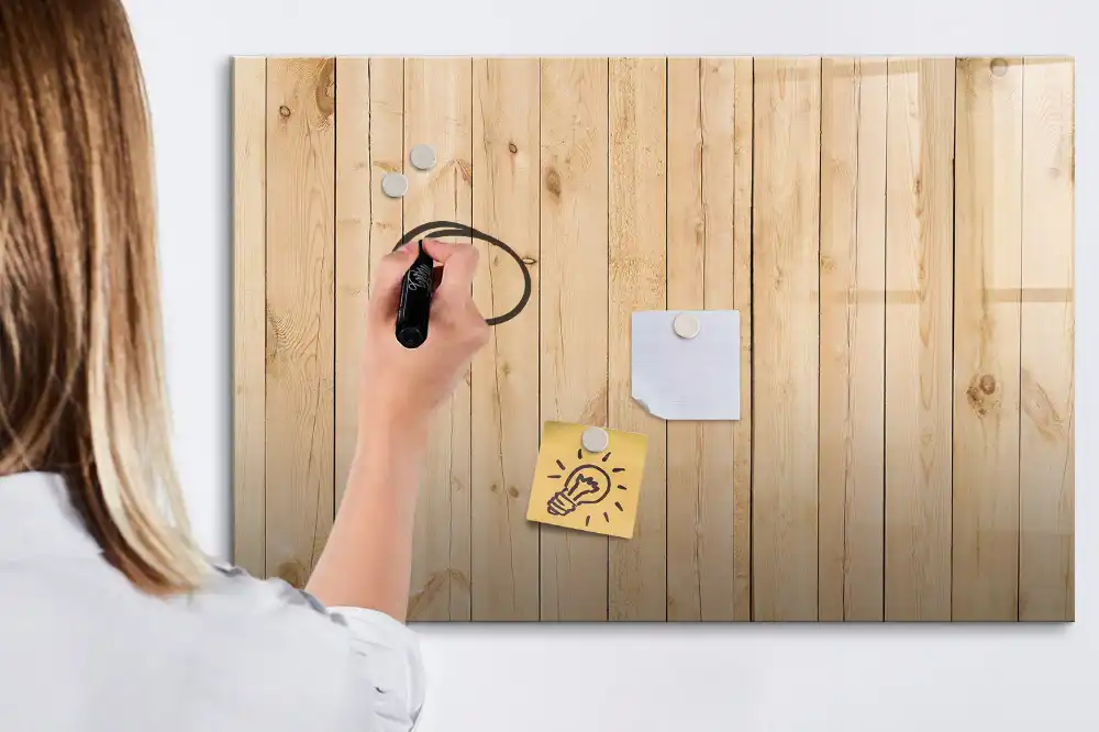 Magnetická kreslící tabule pro děti se silnou dřevěnou deskou