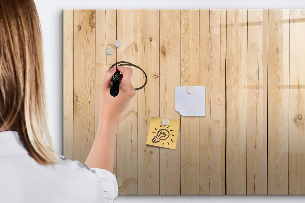Magnetická kreslící tabule pro děti se silnou dřevěnou deskou