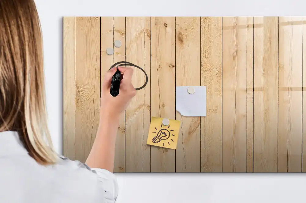 Magnetická kreslící tabule pro děti se silnou dřevěnou deskou