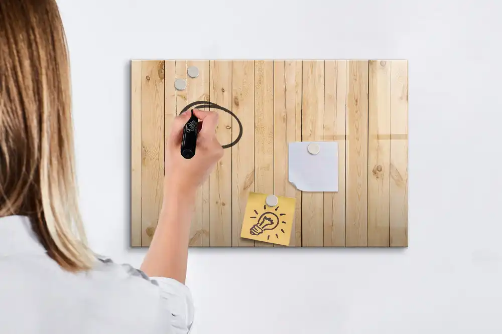 Magnetická kreslící tabule pro děti se silnou dřevěnou deskou