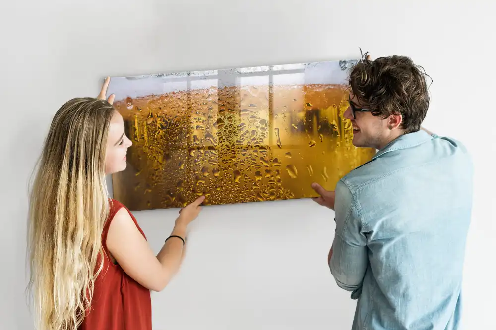 Magnetická kreslící tabule pro děti s motivem pivní sklenice s pěnou