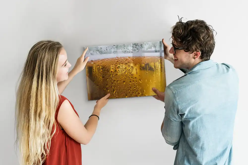 Magnetická kreslící tabule pro děti s motivem pivní sklenice s pěnou