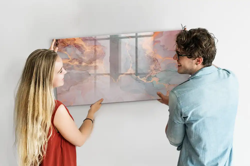 Magnetická kreslící tabule pro děti s mramorovým vzorem