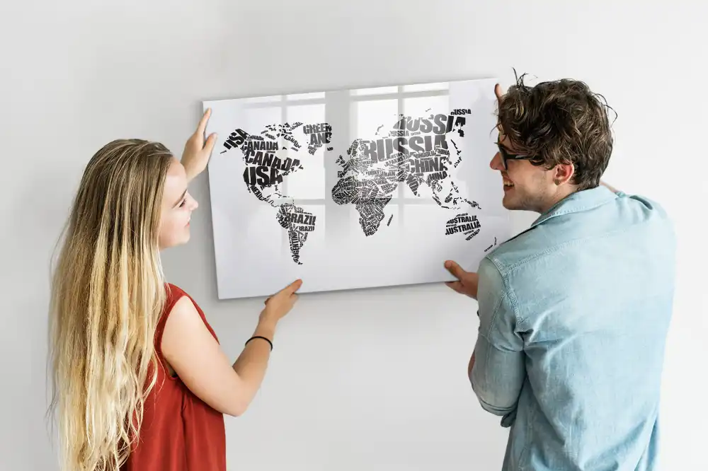 Magnetická kreslicí tabulka Svět tvořený jen titulky