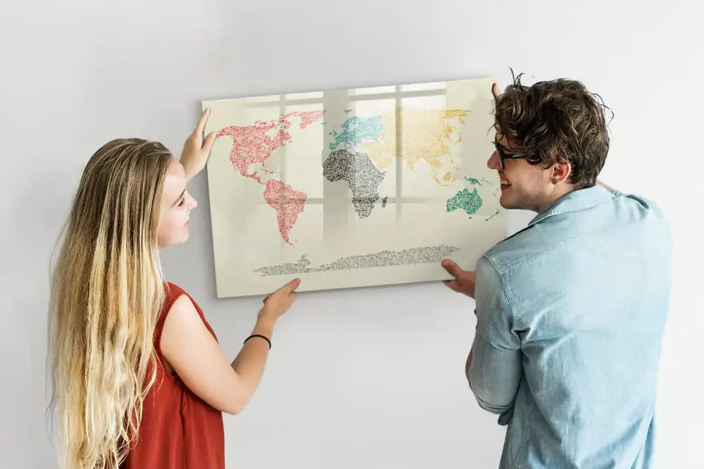 Dětská magnetická kreslící tabule s písmenky