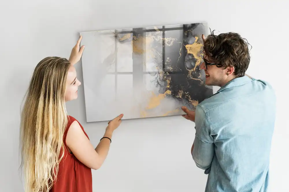 Magnetická kreslící tabule pro děti s motivem mramoru