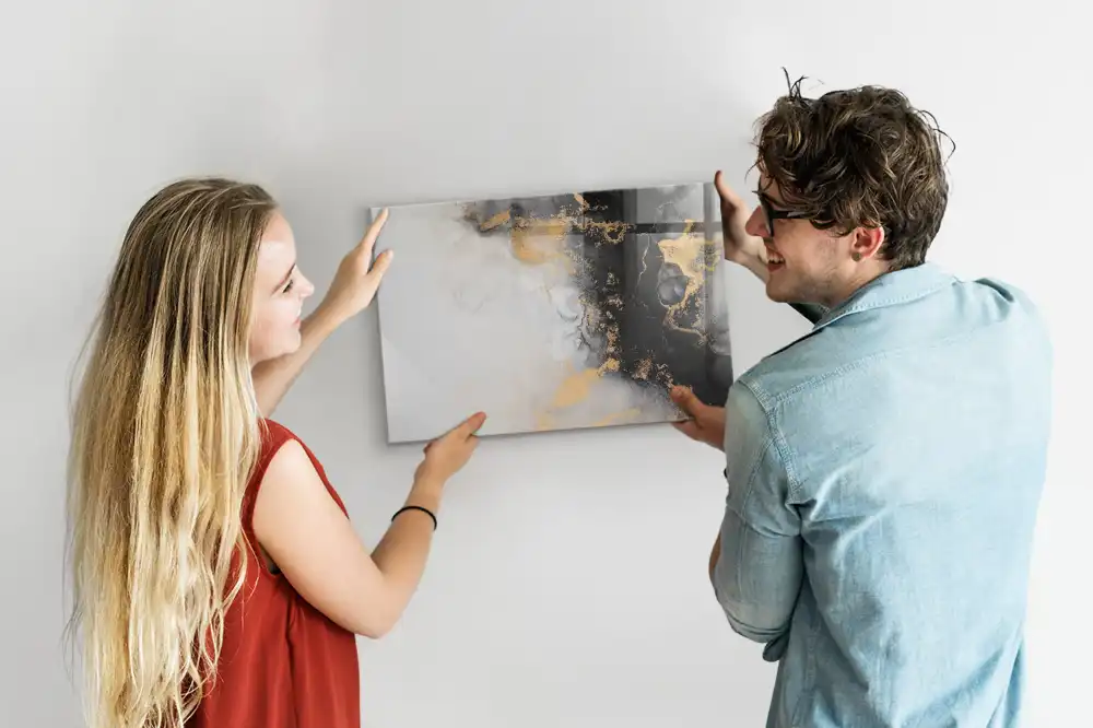 Magnetická kreslící tabule pro děti s motivem mramoru