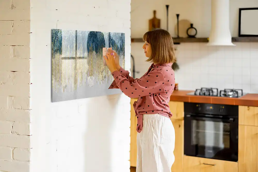 Magnetická kreslící tabule pro děti s dekorativním grafickým vzorem