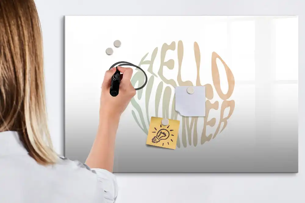 Magnetická kreslicí tabulka Ahoj léto na pláži