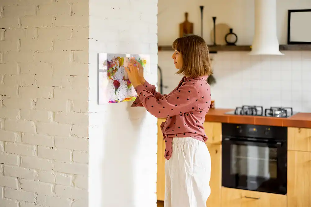 Magnetická akvarelová tabule s mapou kontinentů