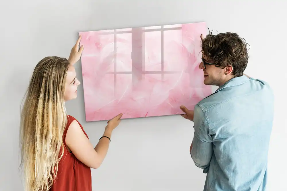 Dětská magnetická kreslící tabule s motivem abstraktního peří