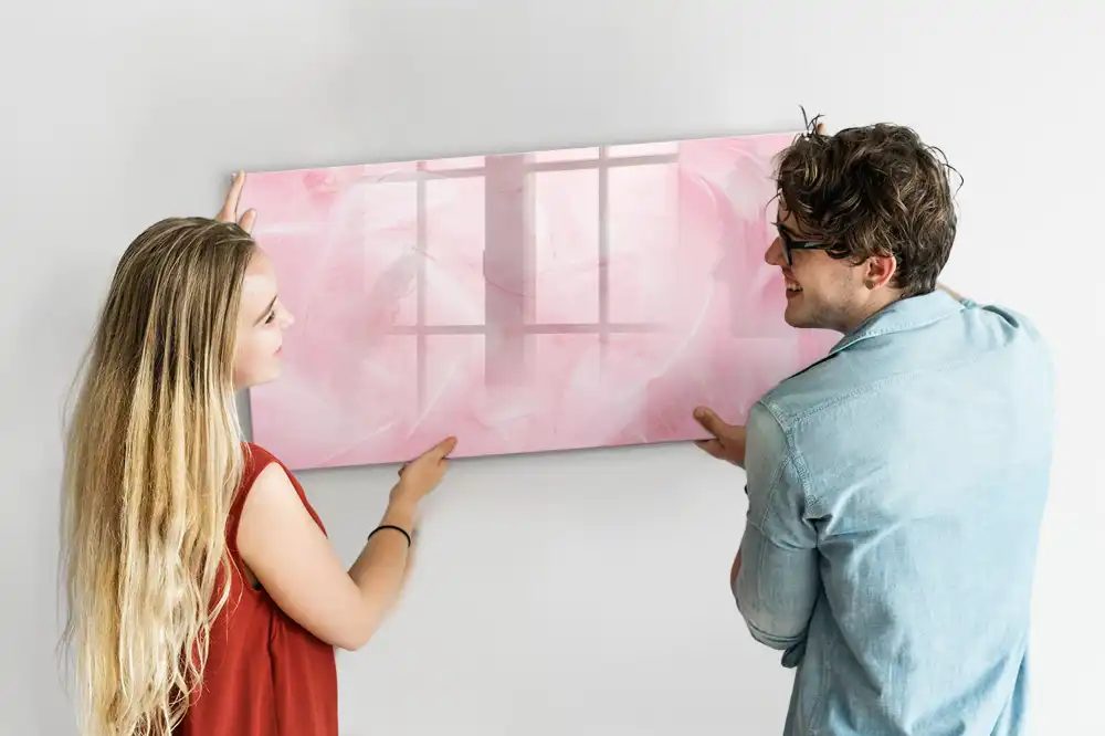 Dětská magnetická kreslící tabule s motivem abstraktního peří