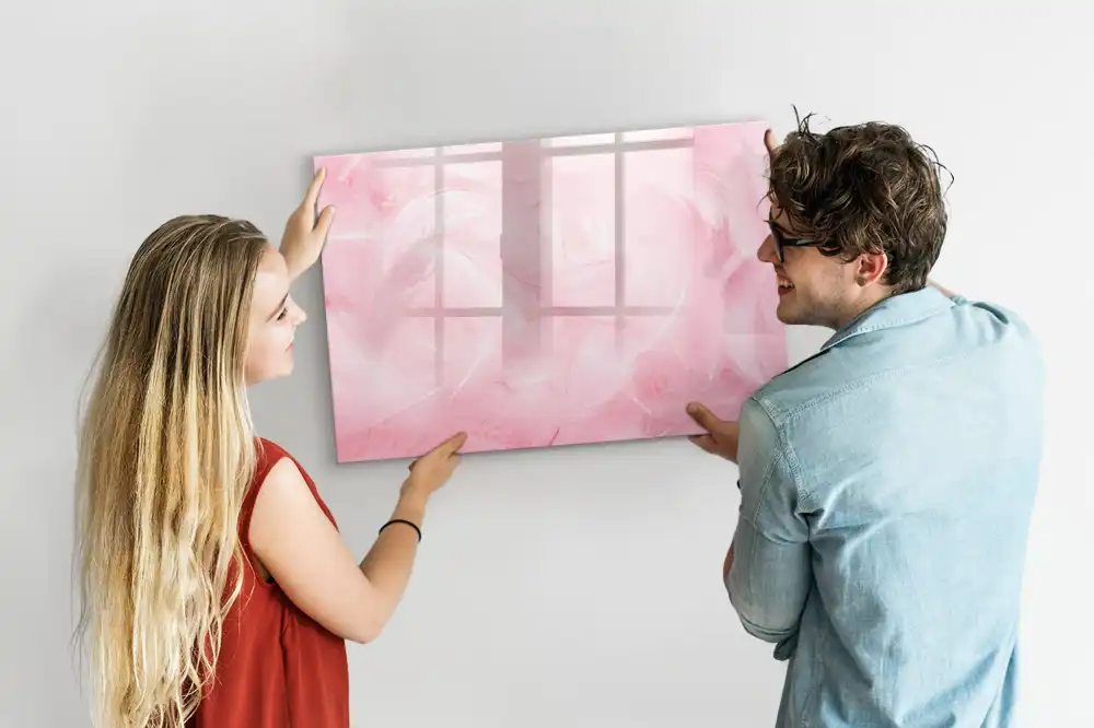 Dětská magnetická kreslící tabule s motivem abstraktního peří