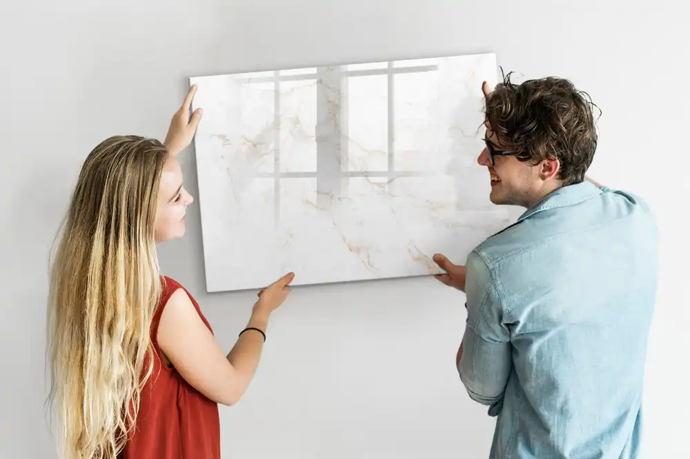 Magnetická kreslící tabule pro děti s mramorovým designem