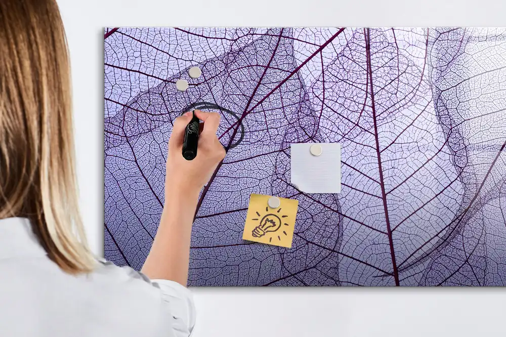 Magnetická kreslící tabule pro děti Listy v přírodě