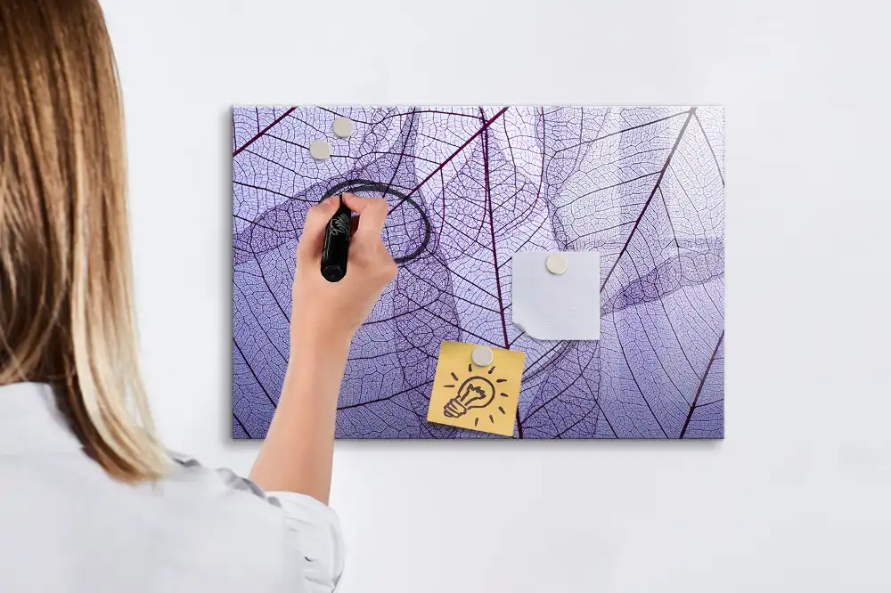 Magnetická kreslící tabule pro děti Listy v přírodě