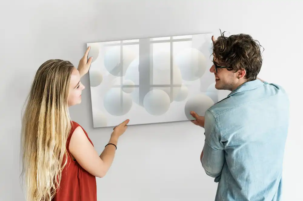 Magnetická tabule na kreslení s motivem abstraktního fotbalového míče