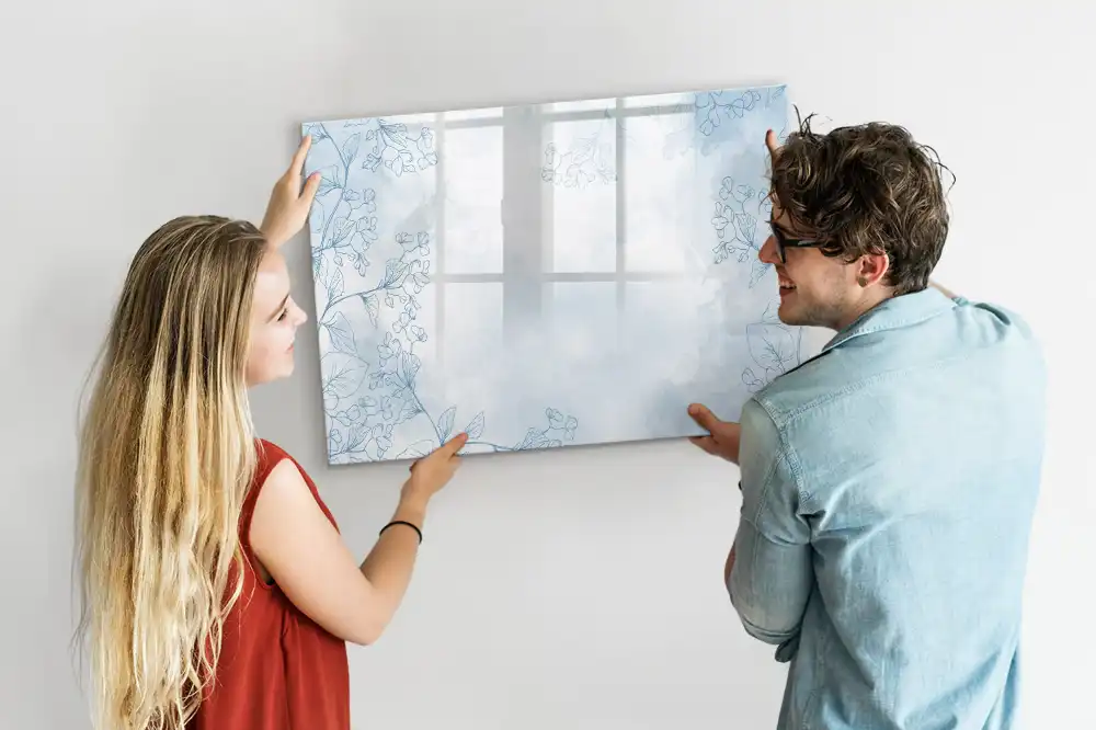 Magnetická kreslící tabule pro děti s motivem rostlin