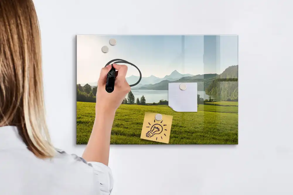 Magnetická kreslící tabulka Hory a údolí