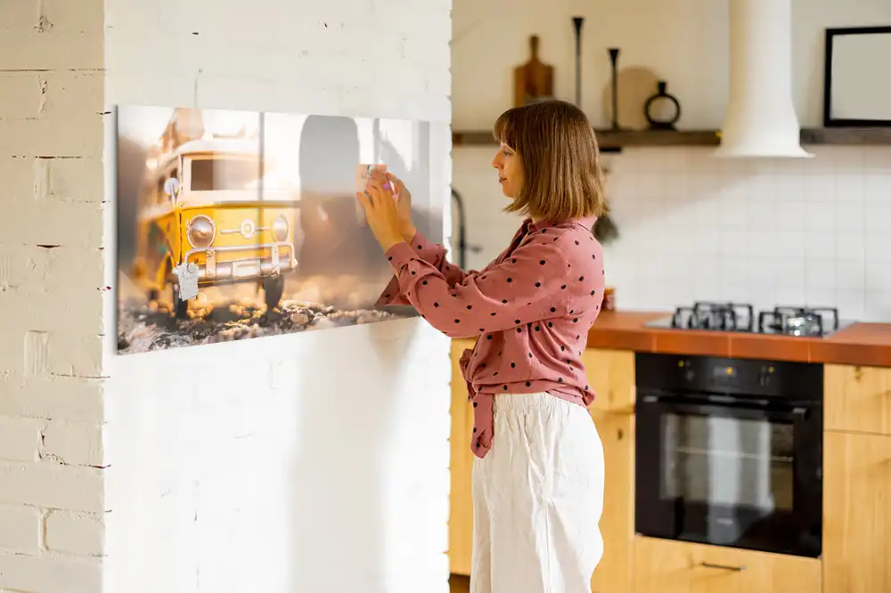 Magnetická kreslicí tabulka Auto na dovolené