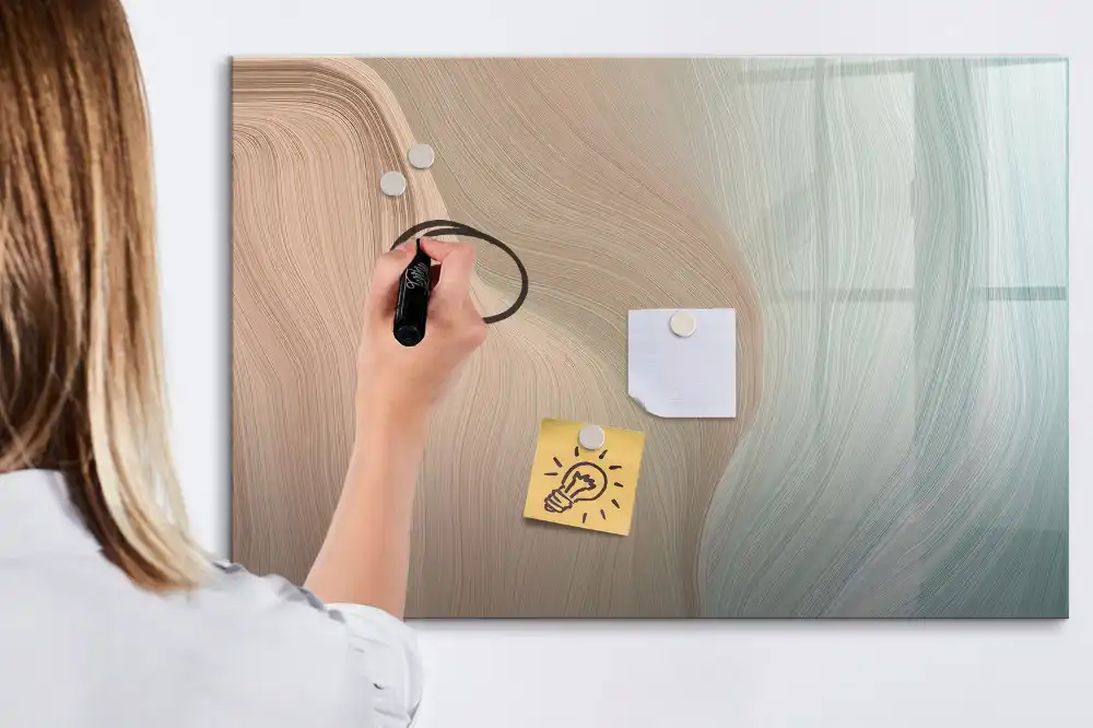 Magnetická kreslící tabule pro děti s motivem mořských vln