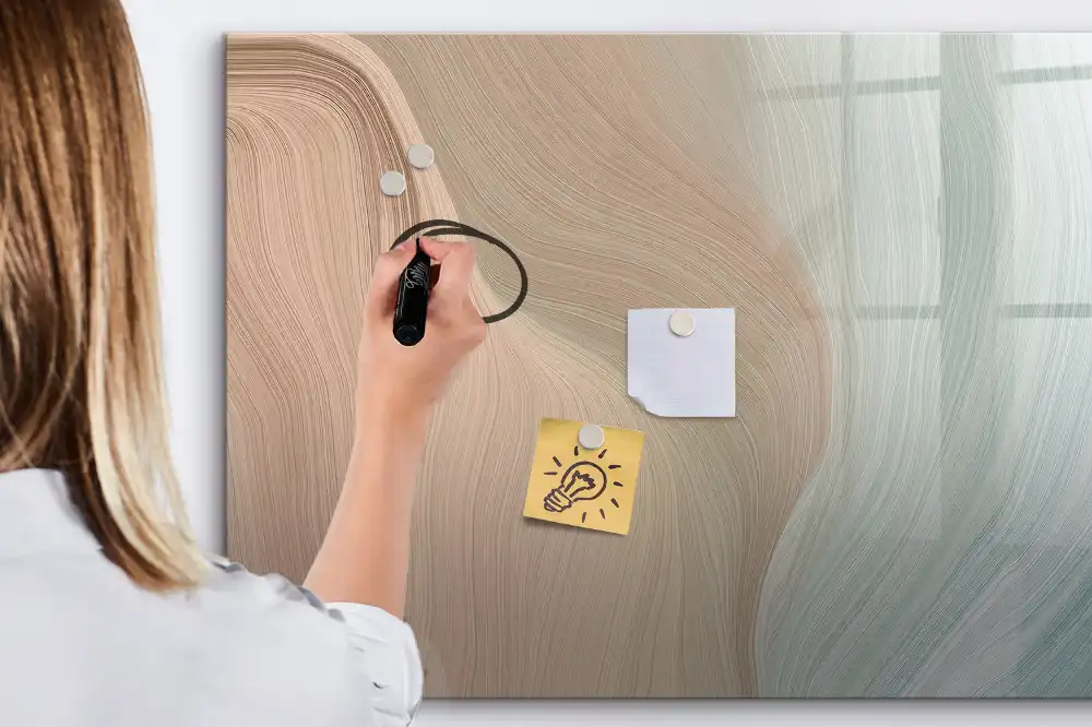 Magnetická kreslící tabule pro děti s motivem mořských vln