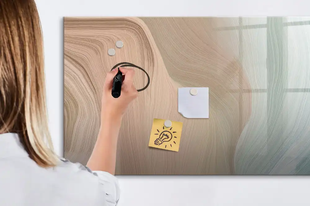 Magnetická kreslící tabule pro děti s motivem mořských vln