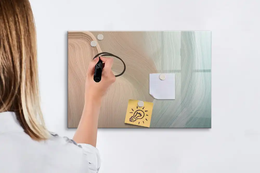 Magnetická kreslící tabule pro děti s motivem mořských vln