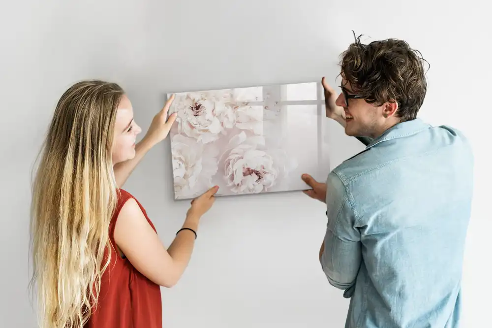 Magnetická kreslící tabule pro děti růžové zahradní pivoňky