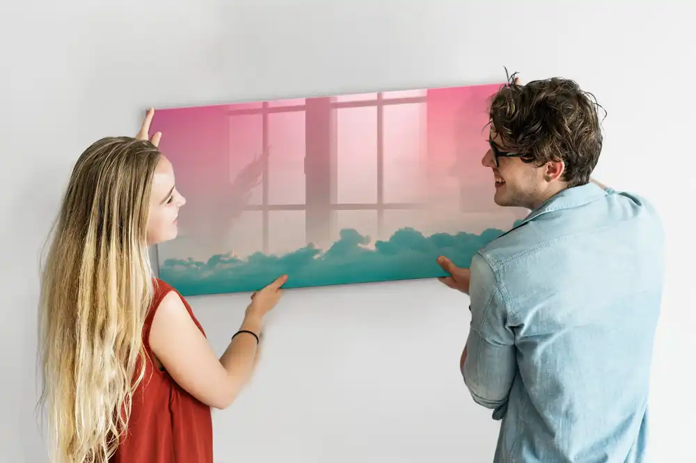 Magnetická kreslicí tabule s barevným přechodem