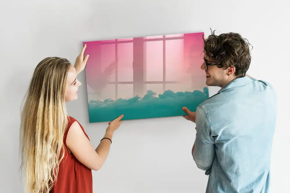 Magnetická kreslicí tabule s barevným přechodem