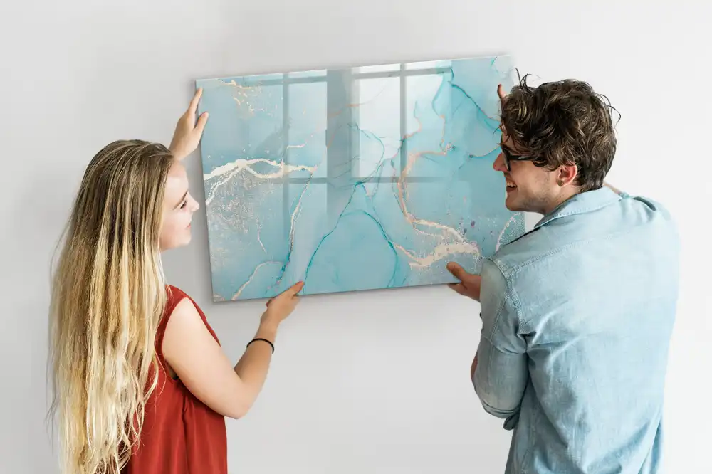 Magnetická kreslící tabule pro děti s mramorovým designem