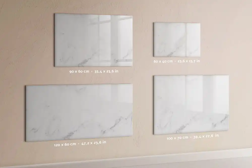 Dětská magnetická kreslící tabule s mramorovým designem