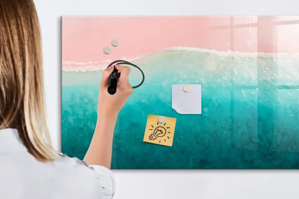 Magnetická kreslicí tabulka Pobřeží a zlatý písek