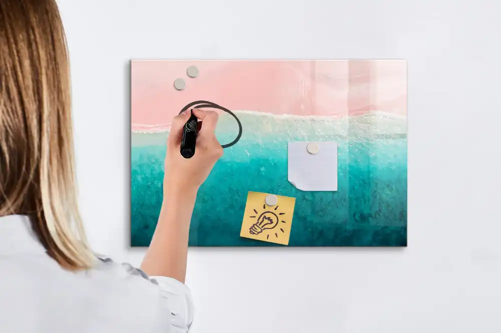 Magnetická kreslicí tabulka Pobřeží a zlatý písek