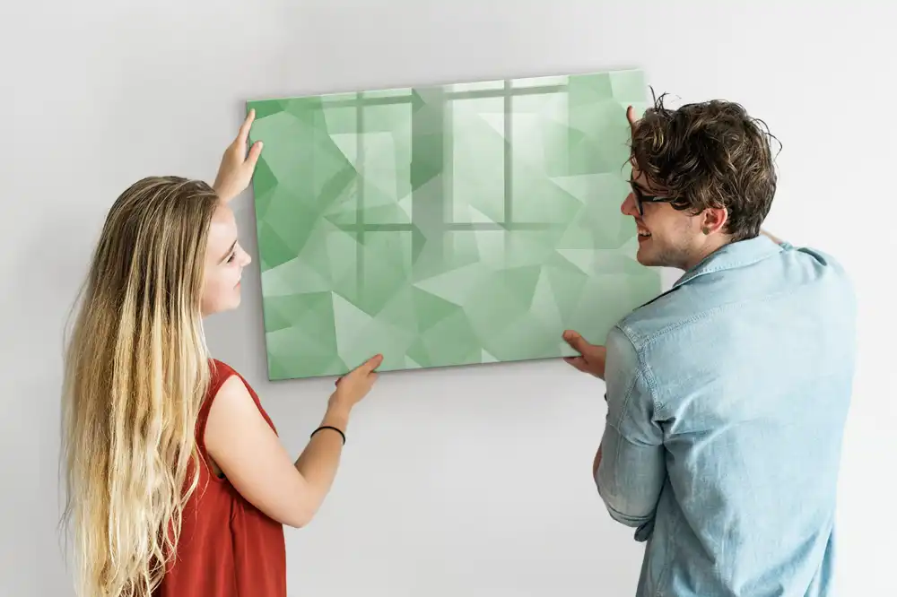 Magnetická kreslicí tabulka se skládačkou trojúhelníků